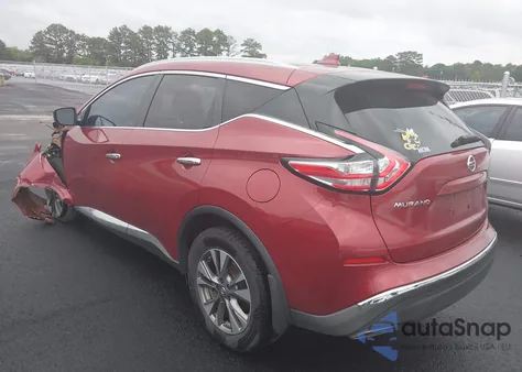 2017 Nissan Murano S z USA, uszkodzony, nr VIN 5N1AZ2MGXHN155419